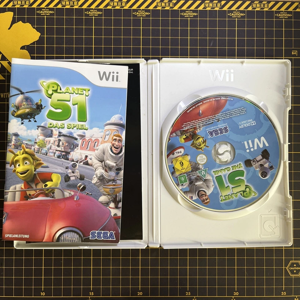 Lot 2 Planet 51 DAS SPIEL Generator Rex Agent Of Providence Nintendo Wii PAL CIB - Image 3 of 4