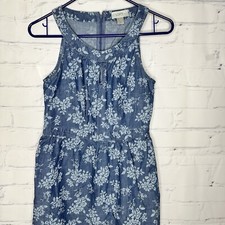 Loft Size 2 Petite Blue Dress