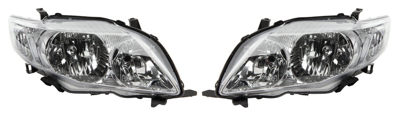 Phare avant gauche droite électrique Toyota Corolla E15 pour conduite nocturne