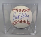 Bud Selig MLB Commissioner Signed Autographed Major League Baseball in Cube
