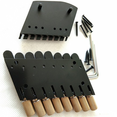 Fan Fretted 8 Strings Headless Electric Guitar Bridge with Nut BJ-541 - Picture 5 of 10