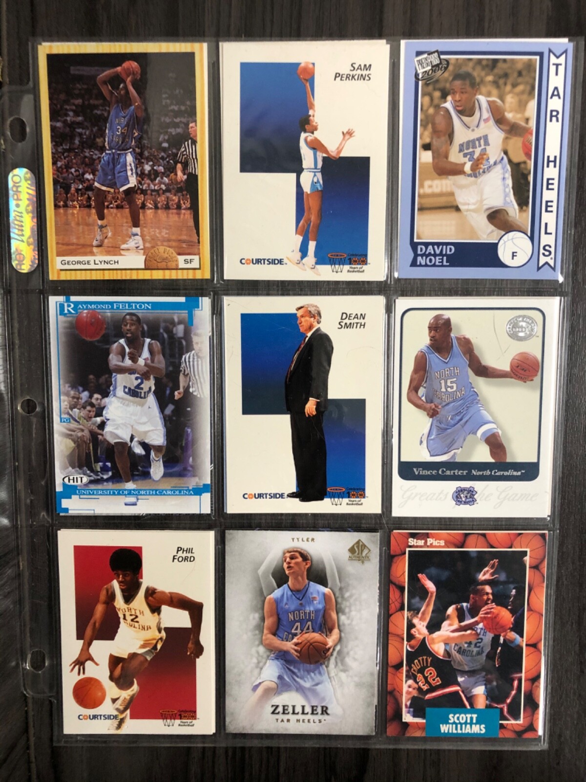 27 UNC Tarheels Basketball Cards Ford Jordan Hansbrough Carter Scott Stackhouse thumbnail 2