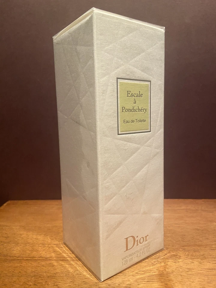 Escale a Pondichery de Dior 4,2 OZ/125 ml Eau de Toilette Spray Caja Sellada RARO Foto 2 de 4