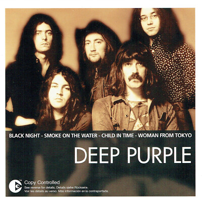 (CD) Deep Purple - The Essential - Smoke On The Water, Child In Time, Fireball