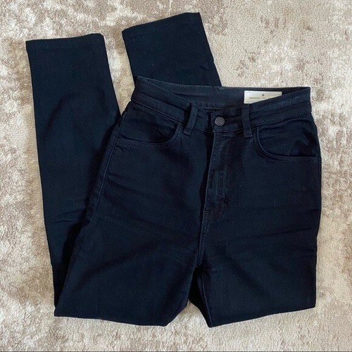 Washed Indigo High Rise Slim Skinny 