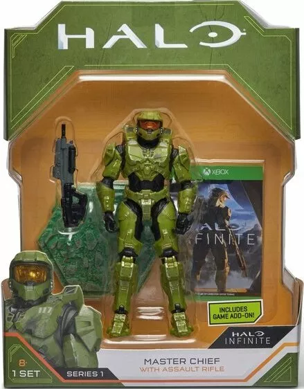  HALO Infinite World of Halo 4'' Figures Series 1 2 3 4  Collection (Choose Figure) (Master Chief (Halo 5)) : Toys & Games