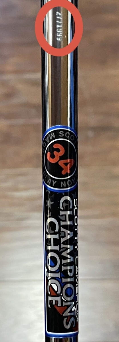 Scotty Cameron Champions Choice LTD Button Back Putter Shaft