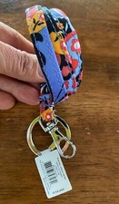 NWT Vera Bradley Lighten Up Lanyard Mural Garden