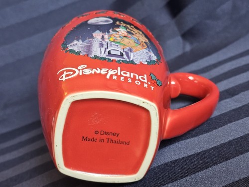 Disneyland Resort Parks Mickey Mouse Reindeer Holly Mug Cup - Picture 6 of 8