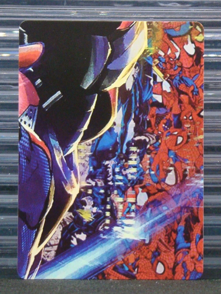Spider-Man Camon Marvel Avengers GR Rainbow Holofoil Confidential Files Case Hit - Image 2 of 3