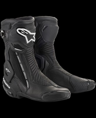Alpinestars SMX Plus Vented Boots 42 Black 2221119-US8