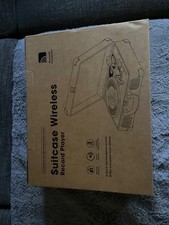 suitcase wireless record player