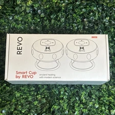 REVO The Original 4-in-1 Smart Cupping Therapy Massager, Red Light Therapy 2 Pck