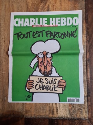 Charlie Hebdo Tagebuch Ausgabe vom 14. Januar 2015 Nr. 178 ''Alles ist vergeben''