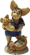 Piggin Special Delivery 2003 David Corbridge Handmade Ceramic Figurine