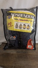 Vintage SOSPENDERS Inflatable PFD LIFE JACKET Model 38ASTD. COLOR NAVY.