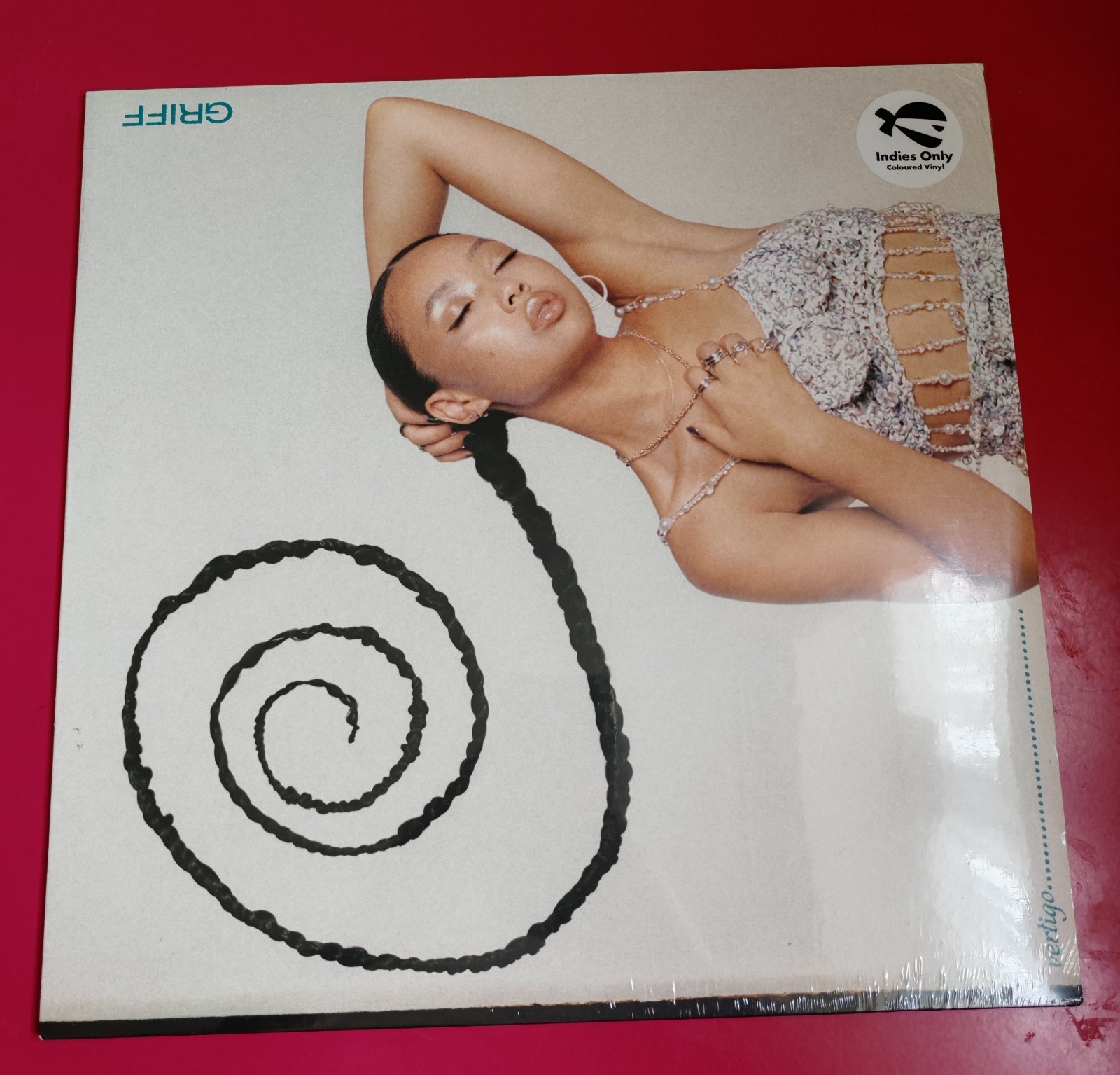 2024 Griff - Vertigo LP Petrol Green Vinyl Colour New&Sealed - Image 2