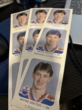 Mint Gretzky Red Rooster Hockey Cards 3x3 available