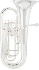 Yamaha YEP-321S 4-valve Intermediate Euphonium - Silver Plated