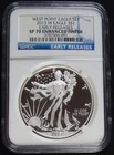 2013-W West Point Silver Eagle Set NGC SP70 Enhanced Finish