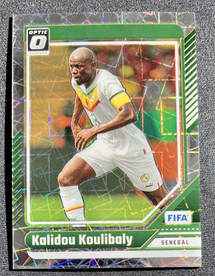 Kalidou Koulibaly 2024-25 Donruss FIFA OPTIC VELOCITY PRIZM #153 SENEGAL