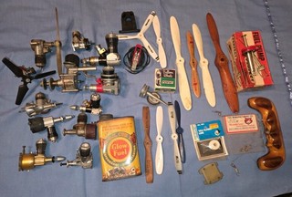 Vintage Cox .15 & O&R many other Control Lot Collection 1/2a Engines lot #5