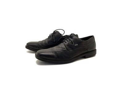 Bugatti Herren Halbschuh Schnürer Loafers Comfort Schwarz Gr. 42 (UK 8)