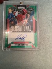 2025 Baseball Panini Prism Hector Rodriguez Autograph