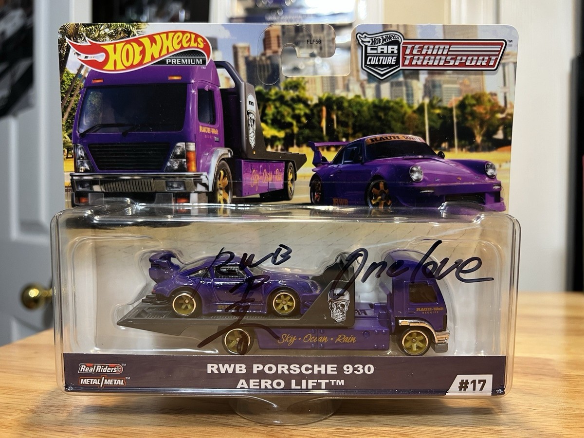 ホットウィール チームトランスポート ＲＷＢ　Porsche930 HOT WHEELS TEAM TRANSPORT #17 Purple RWB PORSCHE 930 Aero