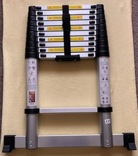 HOMIDEC Telescopic Ladder 3.2M/10.5FT Aluminium Extension Ladder