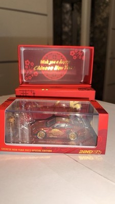 INNO64 Porsche 911 GT3 RS - Chinese New Year Edition 2022 Year Of The Tiger OVP