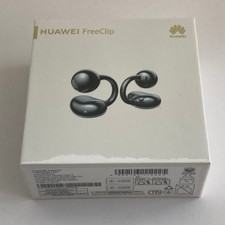 FreeClip Clip-on Open Earphone BLACK HD Call Touch Control Earbuds NEW Japan FS