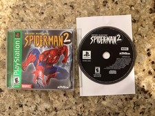 PS1 Spider-Man 2 Enter Electro (2001) CIB Complete Greatest Hits See Pics