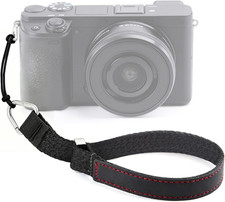 Camera Wrist Strap, Leather Camera Hand Strap for Photographer, Adjustable Soft