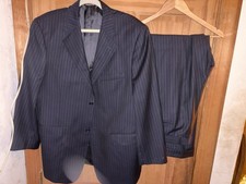 Ermenegildo Zegna Super Fine Australian wool Trofeo Suit 42R Pinstripe Italy