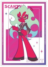 Panty Stocking A3 Matte Label Poster Ani-Art Japan Used Japan