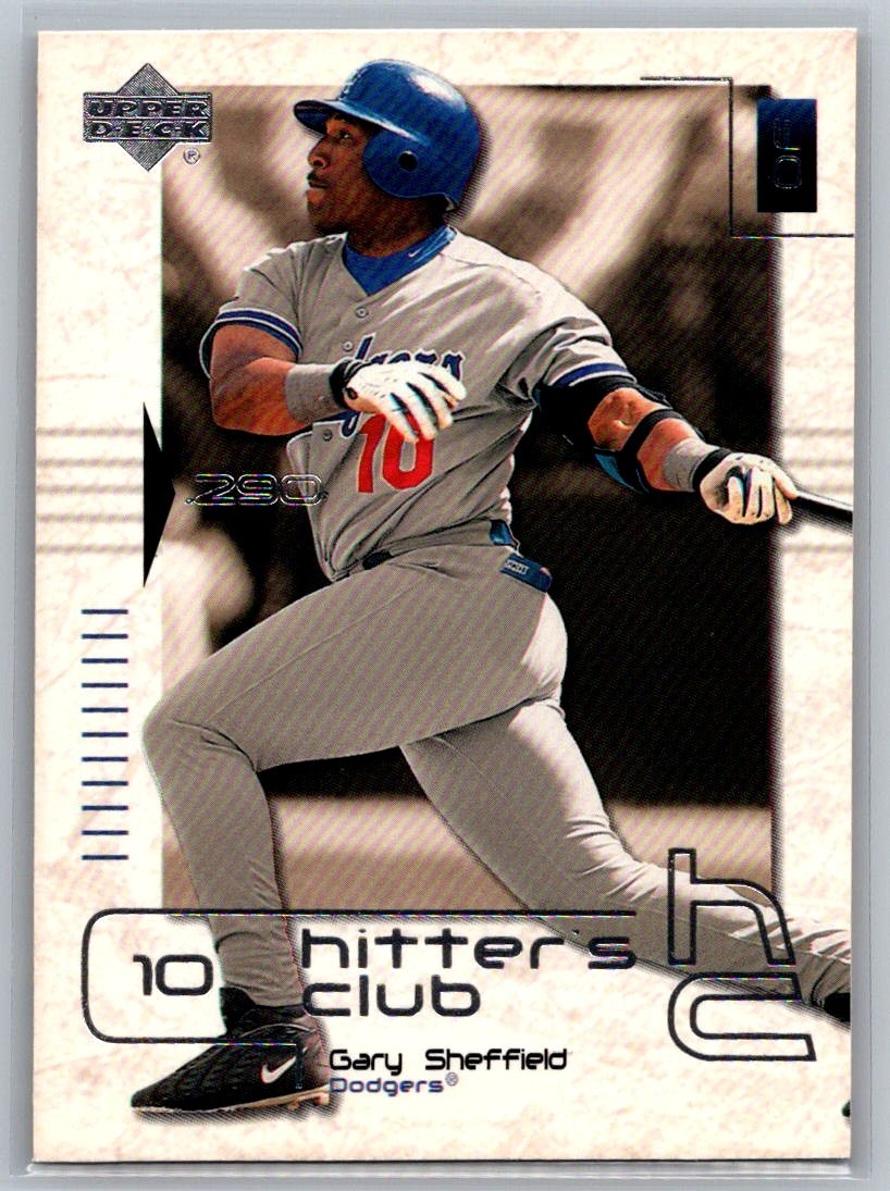2000 Upper Deck Hitter's Club #18 Gary Sheffield