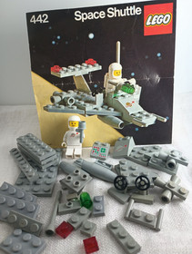 Lego 442 Space Shuttle &mdash; 100% Complete, Instruction Manual