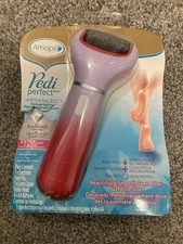 Amope Pedi Perfect Advanced Electric Foot File - Pink New in Package