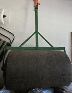 Brinly-Hardy 690lbs.Tow Behind Poly Lawn Roller 24 x 36-Inch with Easy-Turn Plug