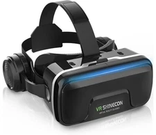 VR Headset, for Smartphones, VR Head Mount Display, Headphone Included, for S...