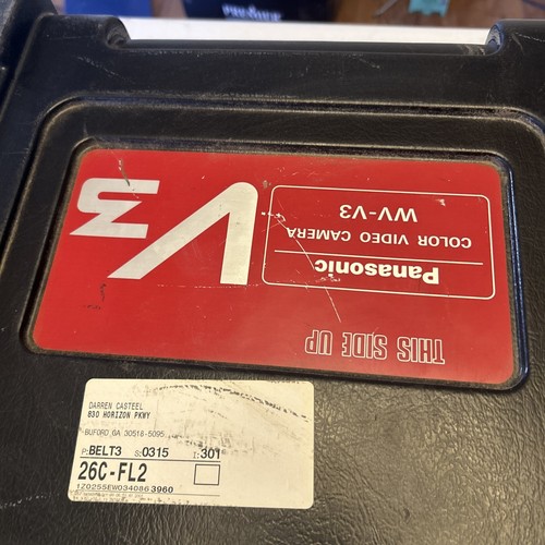 Panasonic WV-V3 Vintage 80er Jahre Farbvideokamera V3 mit Koffer & Netzteil - Bild 17 von 18