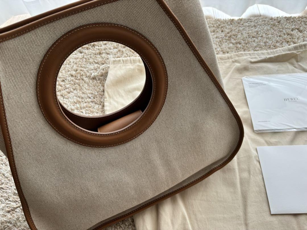 HEREU RODA Canvas Tote Bag Beige | eBay