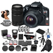 Canon EOS Rebel T6 Digital SLR Camera Bundle with EF-S 18-55mm f/3.5-5.6 IS...