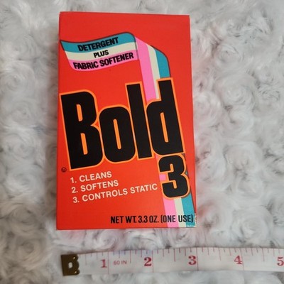 Vintage Bold  3 New 3.3 Ounce Laundry Soap Detergent