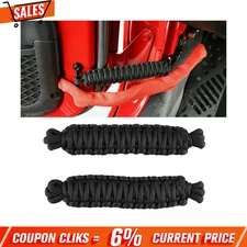 Pair For Jeep Wrangler JK/YJ/TJ Car Door Limiting Straps Belt Set Accessories US