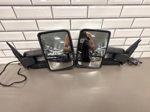 2002 Chevy Silverado 3500 GMT800 Aftermarket Tow Mirrors Set Left/Right