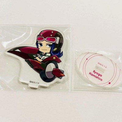 Yugioh ZEXAL Ryouga Shinjiro Mini Character Acrylic Stand B Collabor cafe Honpo
