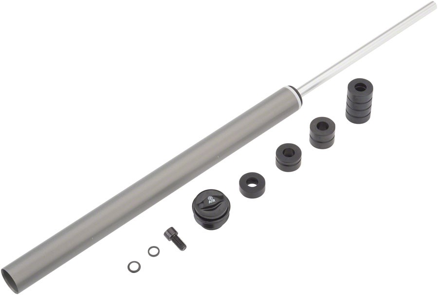 Пружинный блок RockShox SoloAir в сборе 100-160 мм Облегченный серебристый Air Upgrade для 17490₽