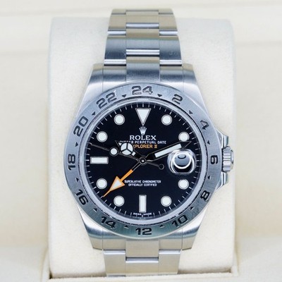 Rolex Explorer II 216570 Black Dial Stainless Steel 42mm